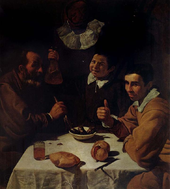 Diego Velazquez Luncheon Norge oil painting art